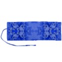 Blue Sky Over The Bluebells Frost Fractal Roll Up Canvas Pencil Holder (M) View1