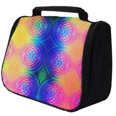 Inverted Circles Full Print Travel Pouch (big) by Thespacecampers