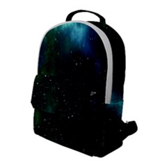 Stars Sky Space Flap Pocket Backpack (large) by artworkshop