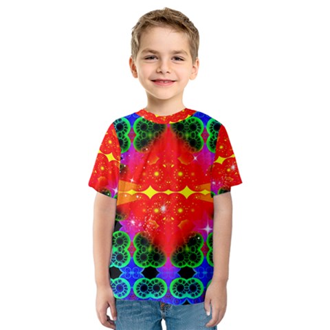 Rolly Beam Kids  Sport Mesh Tee by Thespacecampers