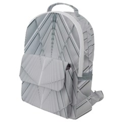 Architecture Building Flap Pocket Backpack (small) by artworkshop