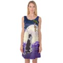 Cat-kitty-mouse-mice-escape-trick Sleeveless Satin Nightdress View1