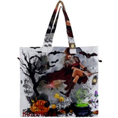 Halloween Canvas Travel Bag by Jancukart