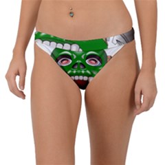 Monster-mask-alien-horror-devil Band Bikini Bottom by Jancukart
