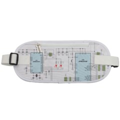 Circuits-electronics-atmel Rounded Waist Pouch by Jancukart