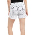 Astronaut-moon-space-astronomy Women s Runner Shorts View2