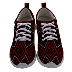 Abstract Pattern Geometric Backgrounds Athletic Shoes by Eskimos