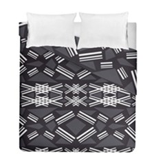 Abstract Pattern Geometric Backgrounds  Duvet Cover Double Side (full/ Double Size) by Eskimos