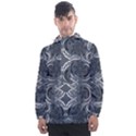 Folk flowers print Floral pattern Ethnic art Men s Front Pocket Pullover Windbreaker View1