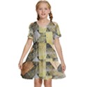 All that glitters is gold  Kids  Short Sleeve Tiered Mini Dress View1