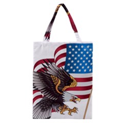 American-eagle- Clip-art Classic Tote Bag by Jancukart