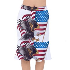 American-eagle- Clip-art Short Mermaid Skirt by Jancukart