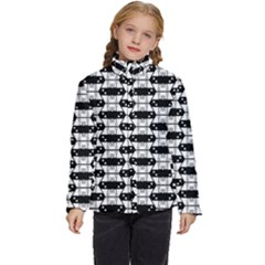 Hackers Town Void Mantis Hexagon Agender Rumpus Parable Pride Flag Kids  Puffer Bubble Jacket Coat by WetdryvacsLair