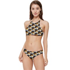 Hackers Town Void Mantis Hexagon Bear Pride Flag Banded Triangle Bikini Set by WetdryvacsLair