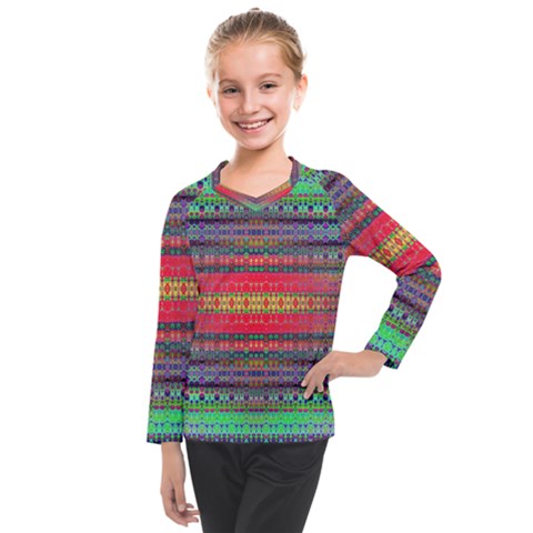 Abundance Kids  Long Mesh Tee by Thespacecampers