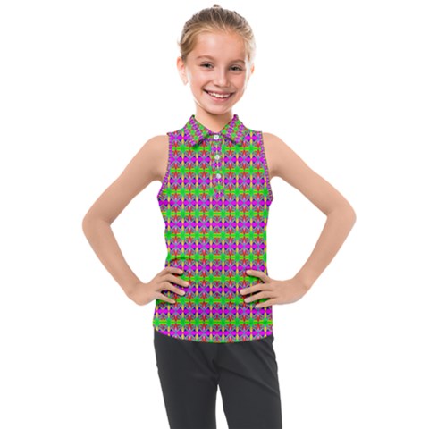 Alien Suit Kids  Sleeveless Polo Tee by Thespacecampers