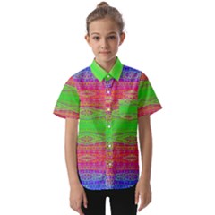 Visionary Kids  Short Sleeve Shirt by Thespacecampers