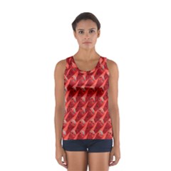 Sculpture-art-traffic-cones-plastic Sport Tank Top  by Jancukart
