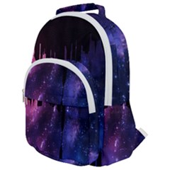 Digital-art Rounded Multi Pocket Backpack by nate14shop