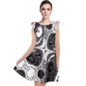 IM Fourth Dimension Black White 4 Tie Up Tunic Dress View1