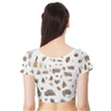 Architecture Short Sleeve Crop Top View2