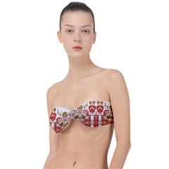 Im Fourth Dimension Colour 13 Classic Bandeau Bikini Top  by imanmulyana