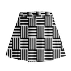 Basket Mini Flare Skirt by nateshop