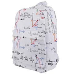 Math Formula Pattern Classic Backpack by Sapixe