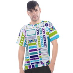 Peacock Pattern Men s Sport Top by Sapixe