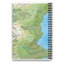 Grand Duchy Of Valderin Fantasy Map 5.5  x 8.5  Notebook View2