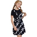 Halloween Background Ghost Pattern Kids  Apron Dress View3