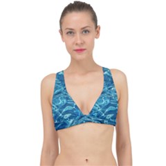 Surface Abstract Background Classic Banded Bikini Top by artworkshop