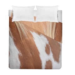 Horse Coat Animal Equine Duvet Cover Double Side (full/ Double Size) by artworkshop