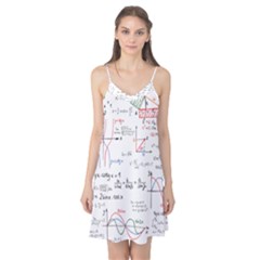 Math Formula Pattern Camis Nightgown  by Wegoenart