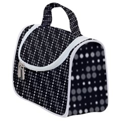 Illustration  Dots Dot Geometric Pattern Digital Art Satchel Handbag by Wegoenart