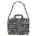 Blue And Pink Jaguar Dots Leopard Black And White Leopard Print Jaguar Dots MacBook Pro 13  Shoulder Laptop Bag  View2