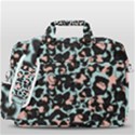 Blue And Pink Jaguar Dots Leopard Black And White Leopard Print Jaguar Dots MacBook Pro 13  Shoulder Laptop Bag  View3