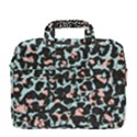 Blue And Pink Jaguar Dots Leopard Black And White Leopard Print Jaguar Dots MacBook Pro 13  Shoulder Laptop Bag  View4