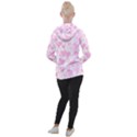 Valentine-background-hearts-bokeh Women s Hooded Pullover View2