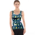 Cute Babies Toys Seamless Pattern Tank Top View1