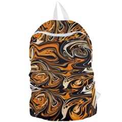 Illustration Abstract Pattern Modern Art Design Fantasy Surreal Foldable Lightweight Backpack by Wegoenart