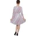 Illustration Marble Texture Marble Painting Stone Quarter Sleeve Ruffle Waist Dress View2