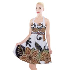 Im Fourth Dimension Colour 39 Halter Party Swing Dress  by imanmulyana