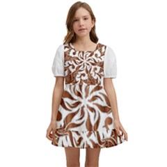 Im Fourth Dimension Colour 44 Kids  Short Sleeve Dolly Dress by imanmulyana