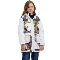 Im Fourth Dimension Abimanyu Kid s Hooded Longline Puffer Jacket by imanmulyana