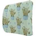 Background Pattern Green Cactus Flora Back Support Cushion View3