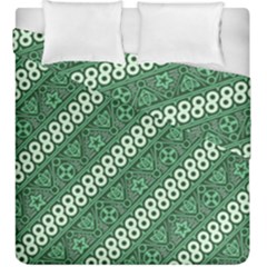 Vector Batik Pattern Java Indonesia Art Duvet Cover Double Side (king Size) by Wegoenart