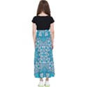 Mandala Blue Kids  Flared Maxi Skirt View2