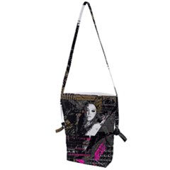 Grunge Witch Folding Shoulder Bag by MRNStudios