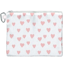 Small Cute Hearts Canvas Cosmetic Bag (xxxl) by ConteMonfrey